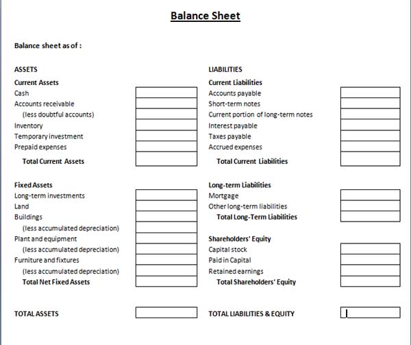 free balance sheet template business sheet templates balance sheet 