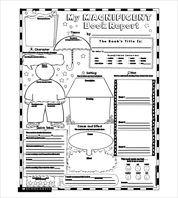 11+ Book Report Templates   PDF, DOC | Free & Premium Templates