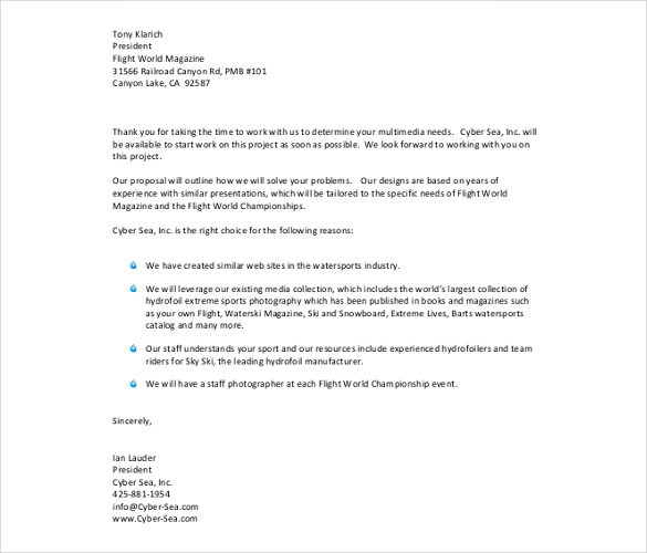 Business Letter Template | aplg planetariums.org