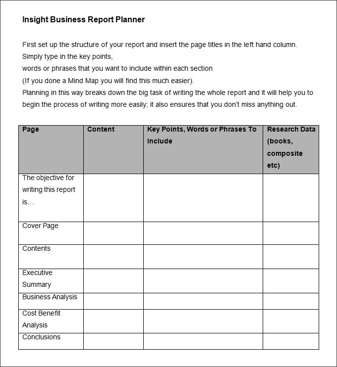 35+ Business Report Template   Free Sample, Example, Format 