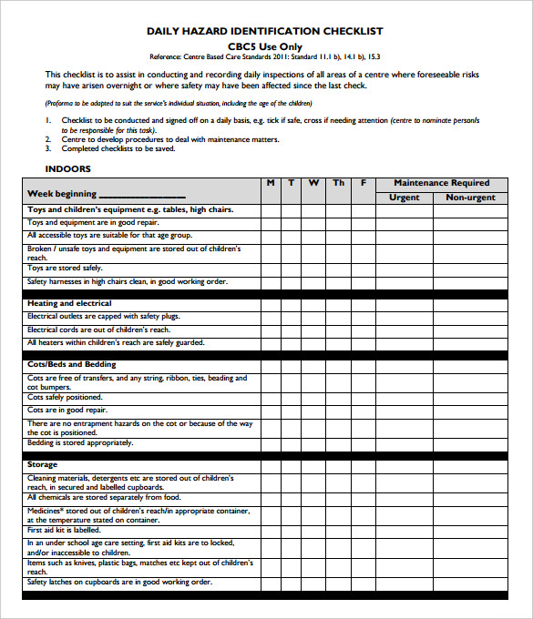 Checklist Template Microsoft Word Salonbeautyform In Checklist 