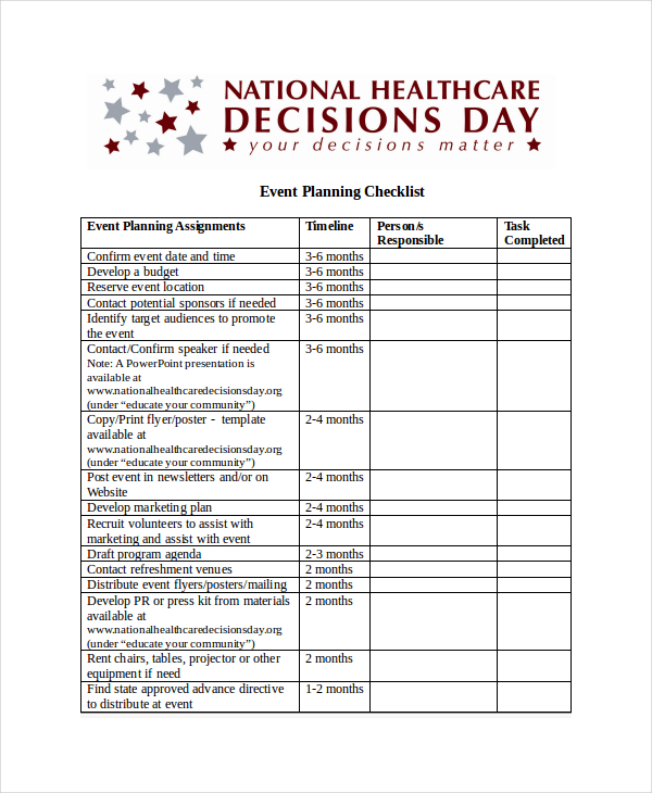 Checklist Templates Create Printable Checklists with Excel