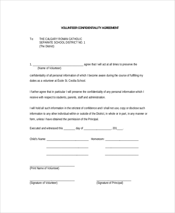 Non Disclosure Agreement (NDA) Form   Create a Free NDA Form