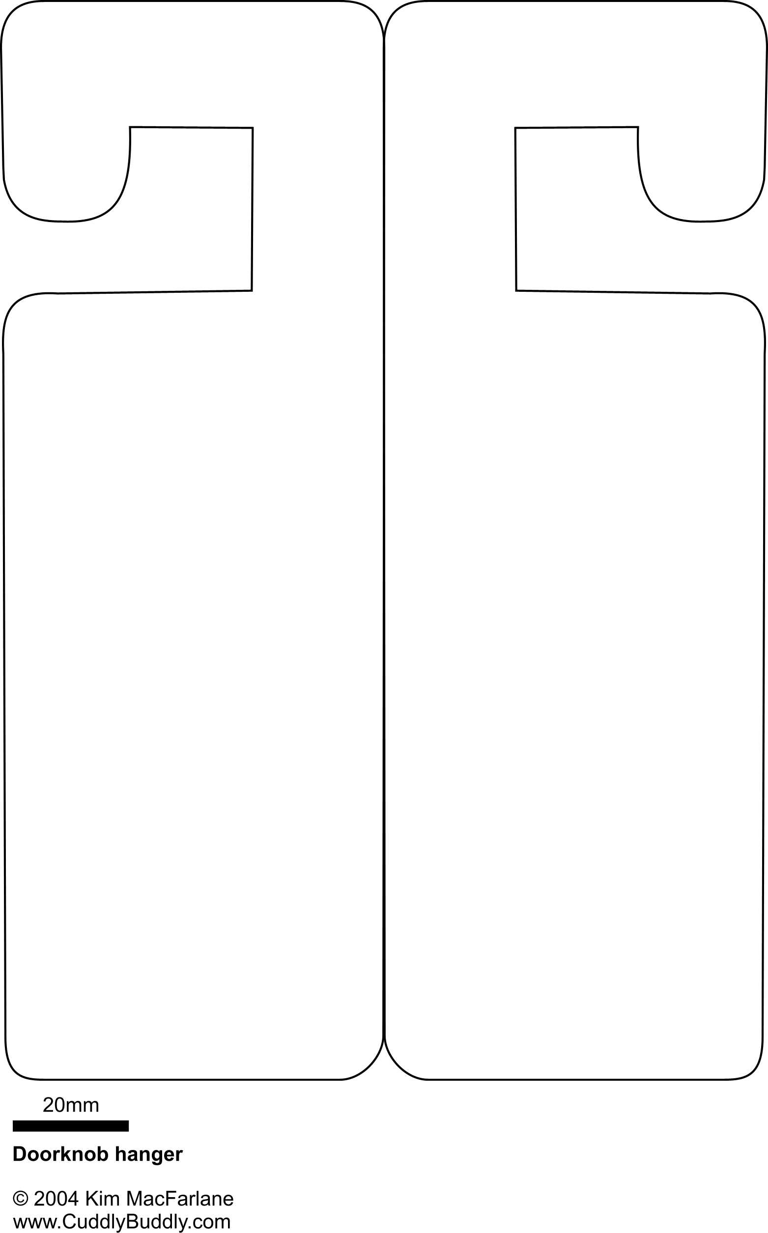 Inspiration of Door Hanger Template with Door Hanger Templates The 