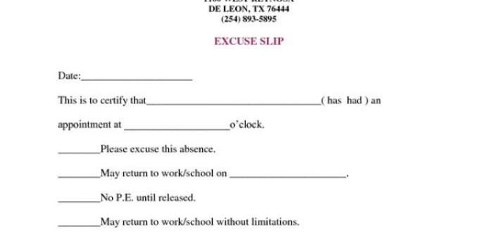 25+ Free Doctor Note / Excuse Templates Template Lab