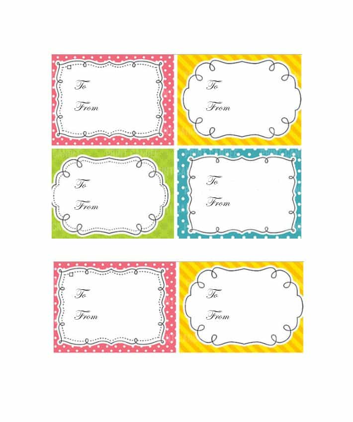 free printable gift tags templates 44 free printable gift tag 