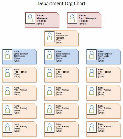 40 Organizational Chart Templates (Word, Excel, PowerPoint)