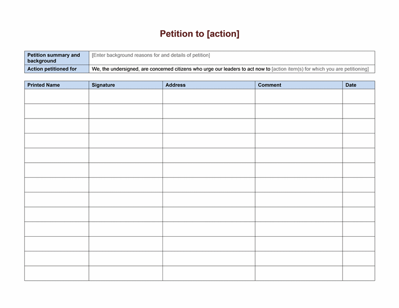 petition signature sheet   Dean.routechoice.co