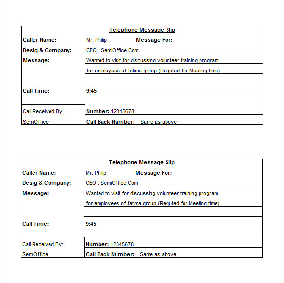 printable phone message   Roho.4senses.co