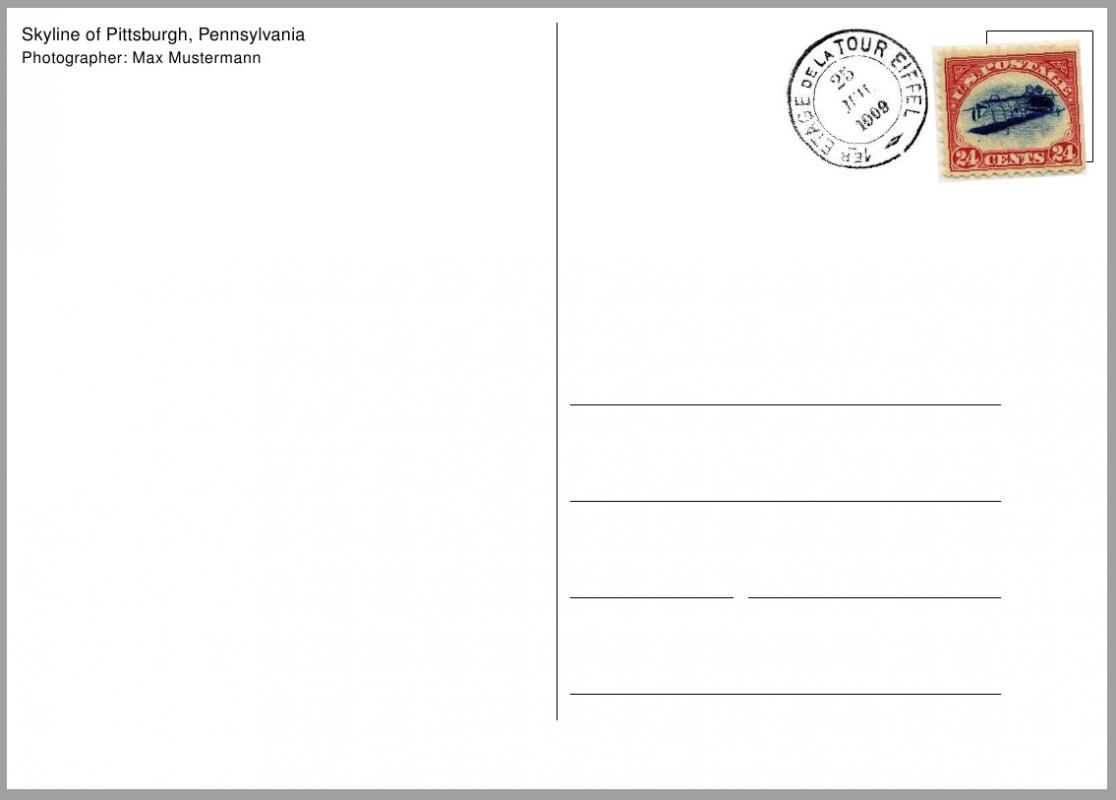 4+ postcard template for word | Outline Templates