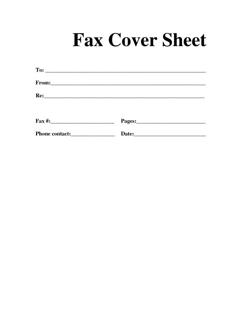 8+ free fax cover sheet printable pdf | Ledger Review