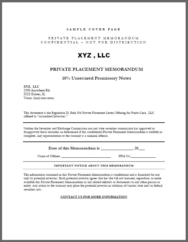 private placement agreement template professional university 
