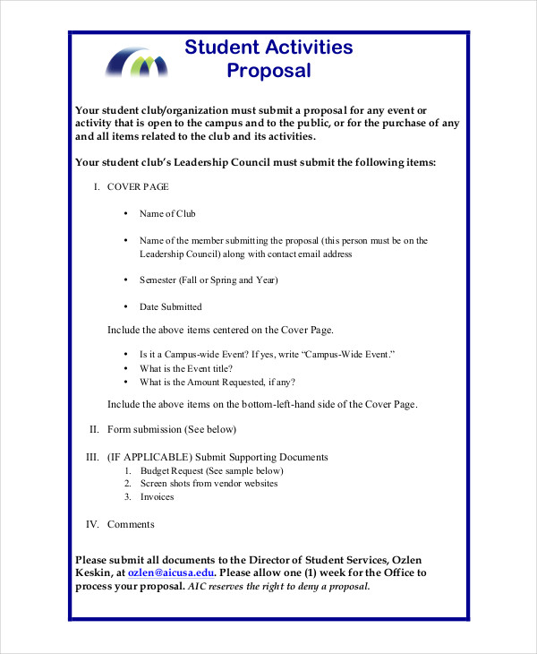 44+ Project Proposal Examples   PDF, Word