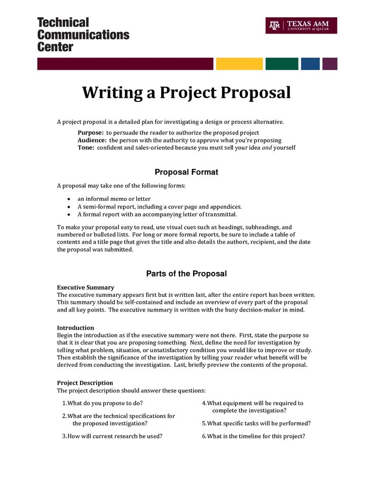 template for a proposal for a project project proposal templates 