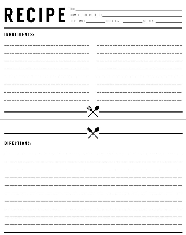 Recipe Template   DC Design