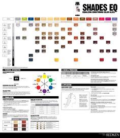 redken shades eq color chart | Hair Color/Styling | Pinterest 