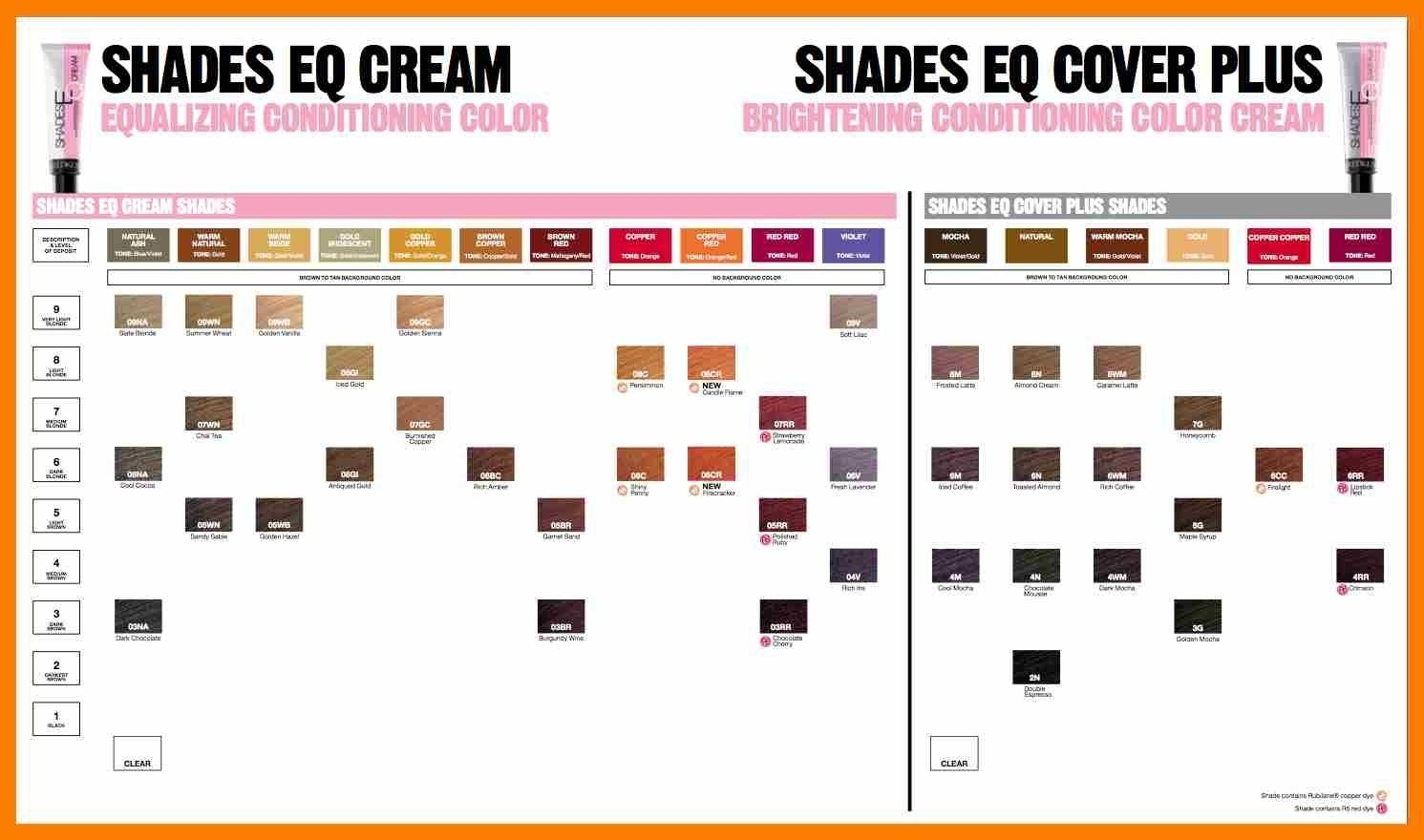 Redken shades eq color chart cream cablestream co throughout 