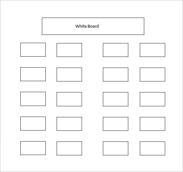 free seating chart template classroom seating chart template 14 