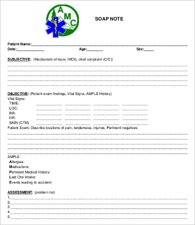 soap note form Dean.routechoice.co