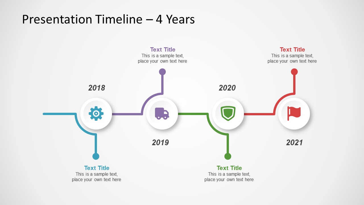 Free Timeline Template for PowerPoint SlideModel