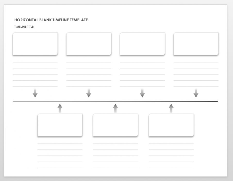 Free Blank Timeline Templates | Smartsheet