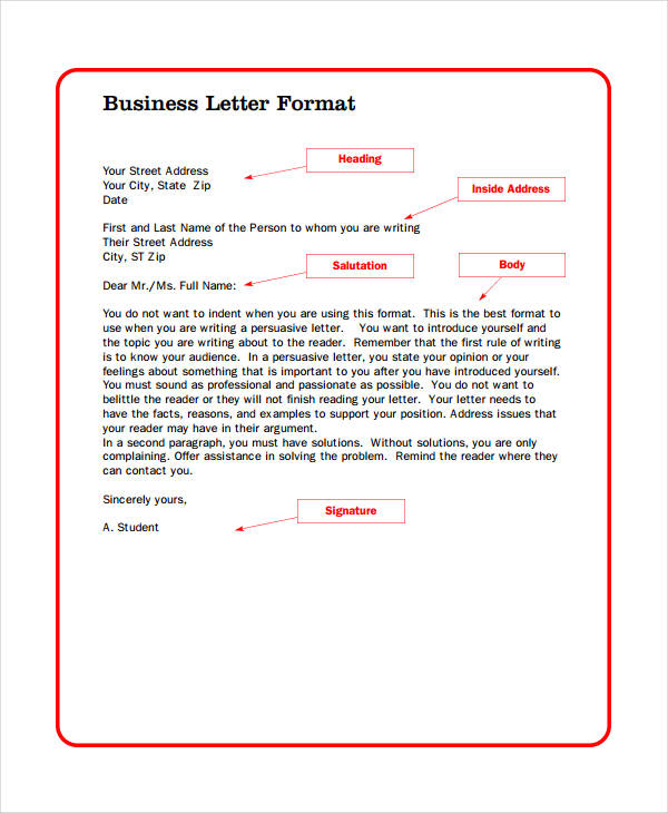 7+ Business Letterhead Format | Free & Premium Templates