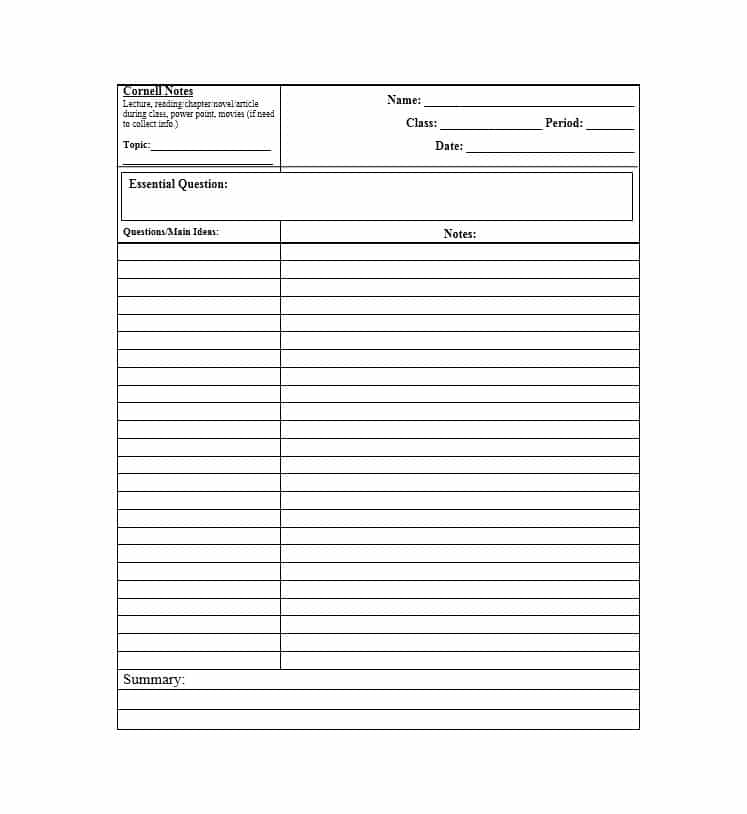 cornell note   Ecza.solinf.co