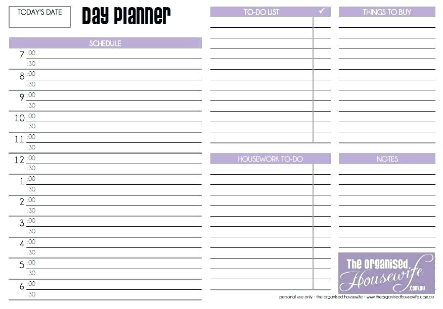 Customize 94+ Daily Planner templates online   Canva