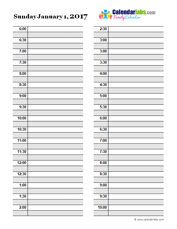 free planner templates 40 printable daily planner templates free 