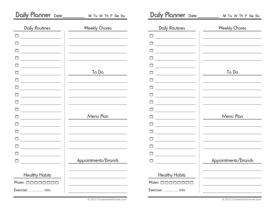 This free printable daily planner changes EVERYTHING. Finally a 