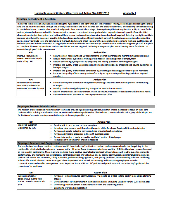 employee work plan template   Ecza.solinf.co