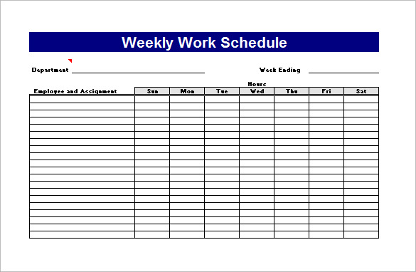 Employee Work Plan Template | Business Mentor