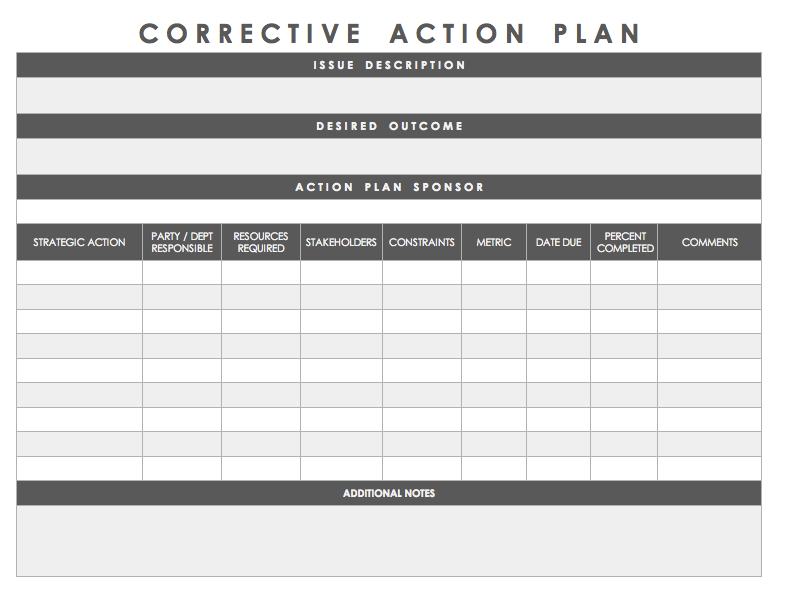 action plan calendar template free action plan templates 