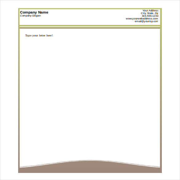 free letterhead template word 19 free download letterhead 