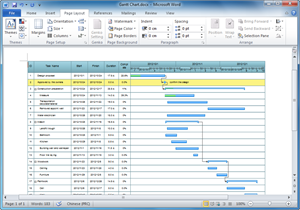 8 Gantt Chart Word Templates Excel Template   cepro.co