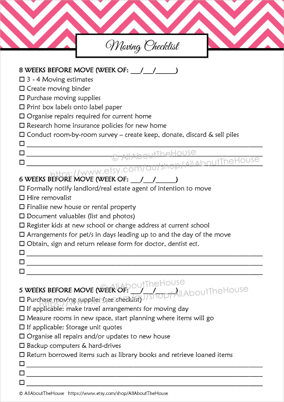 office relocation checklist template   Into.anysearch.co