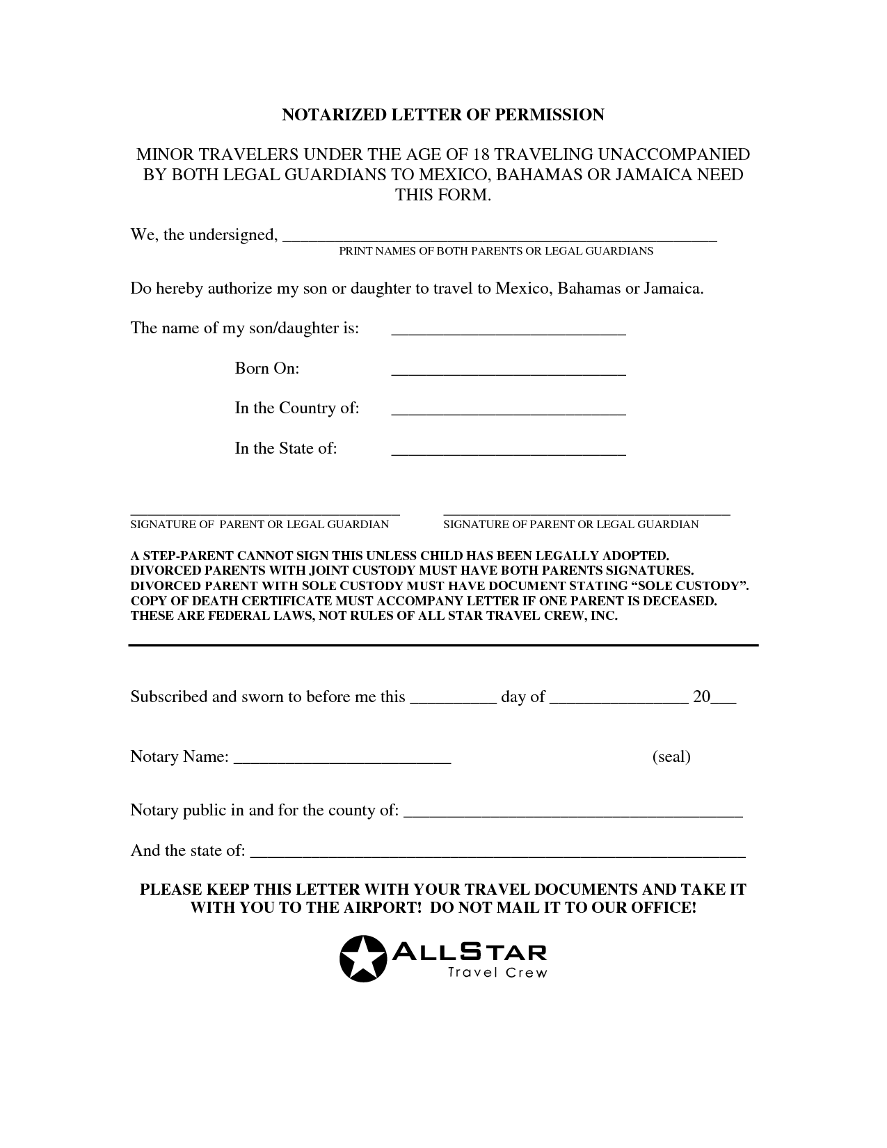 notarized letter template notarized letter templates 27 free 