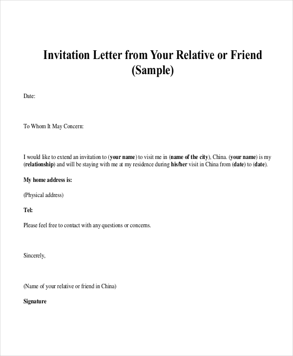 Personal Reference Letter Personal Reference Letter Template 