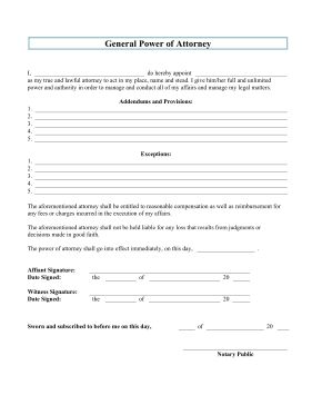 free printable power of attorney forms 10 Top Risks Of Free
