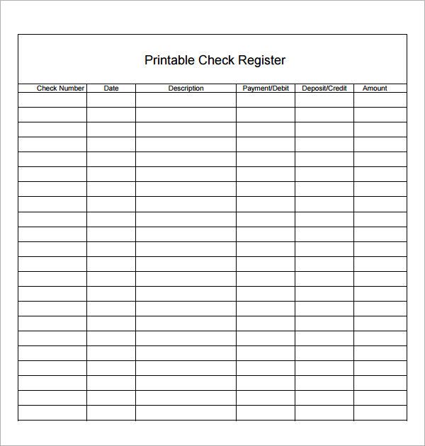 printable check register pdf   Ecza.solinf.co