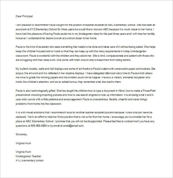 printable letter of recommendation   Gecce.tackletarts.co