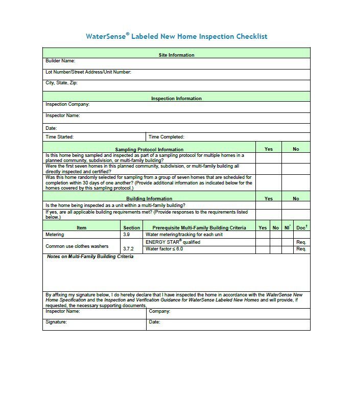 professional home inspection checklist   Ecza.solinf.co