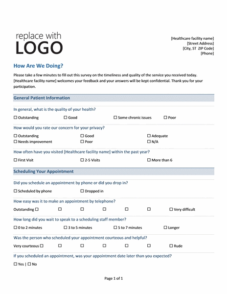 survey questionnaire templates word   Ecza.solinf.co