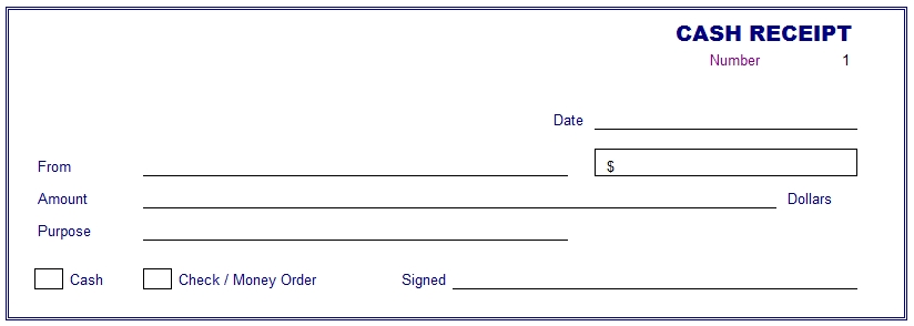 simple receipt form   Ecza.solinf.co