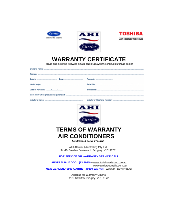 roofing warranty certificate template free warranty certificate 